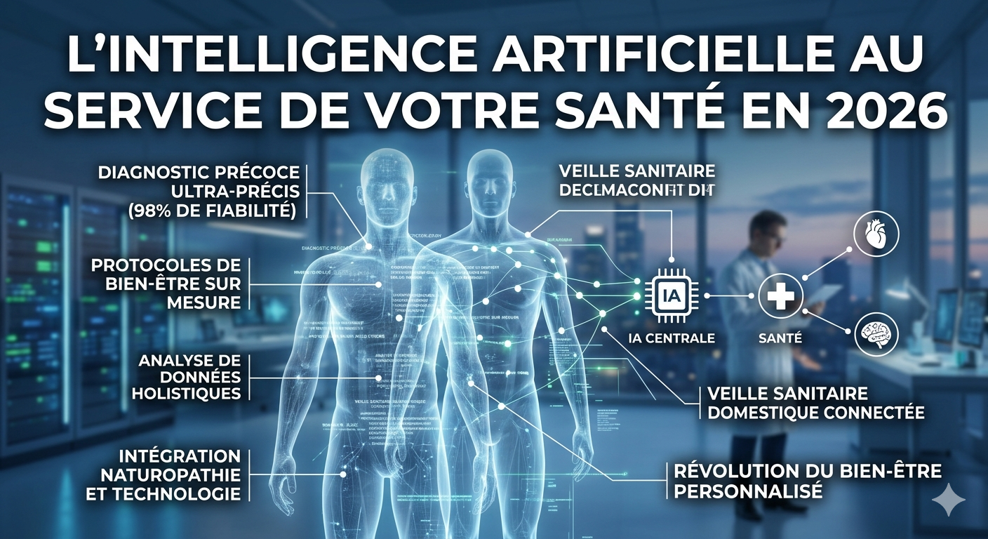IA et Santé : Vers une révolution du bien-être personnalisé en 2026 ? 🌐🩹