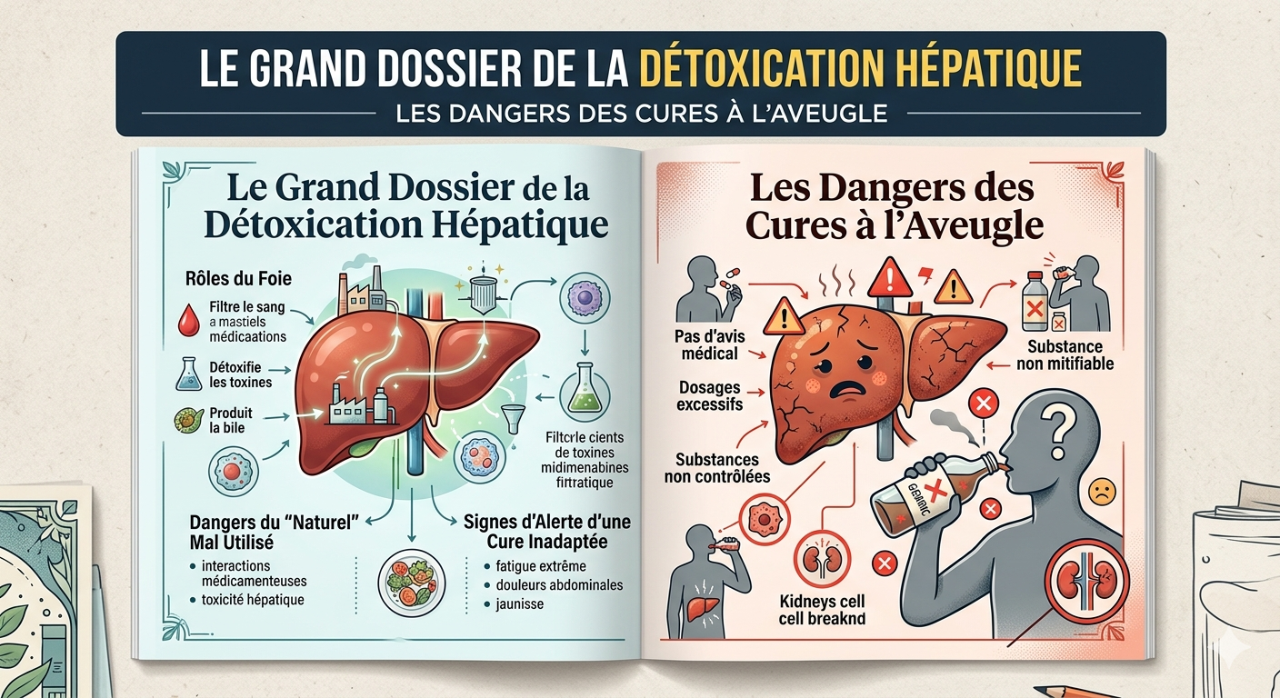 Le Grand Dossier de la Détoxication Hépatique : Les Dangers des Cures à l'Aveugle