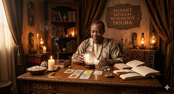 Monsieur DOUBA  : Grand Voyant Médium spécialiste de la voyance amoureuse