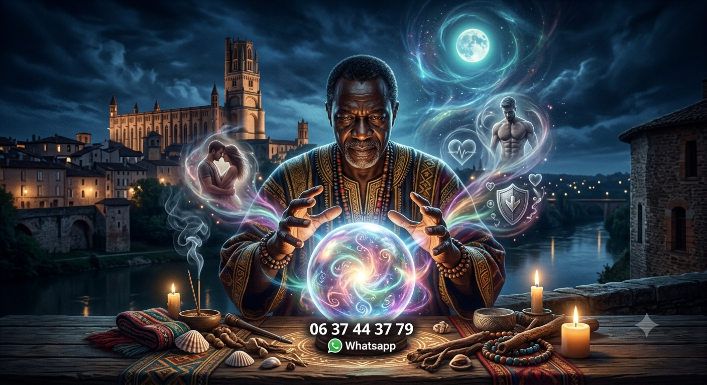 Voyant Médium Marabout à Carcassonne 🔮 : Maître KOUTOUBO, l’Expert des Sciences Occultes dans l'Aude
